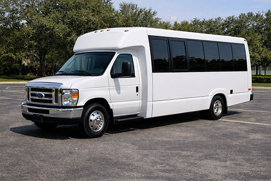 18-passenger minibus available for charter in Lordstown, OH