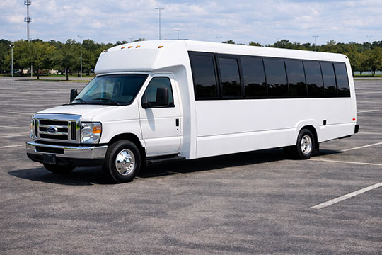 25-passenger minibus available for charter in Lordstown, OH